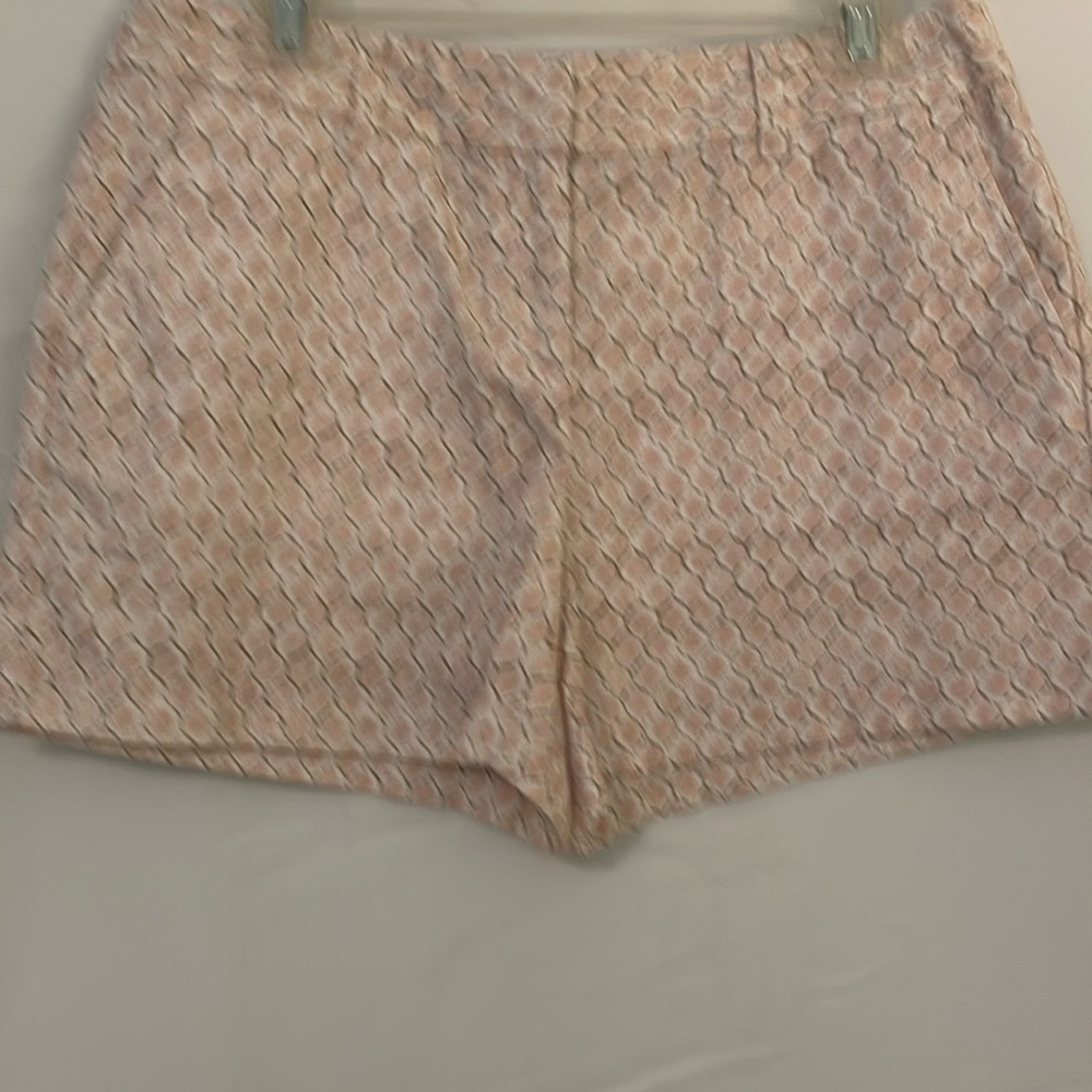 Loft shorts pink brown size 4 4 inseam